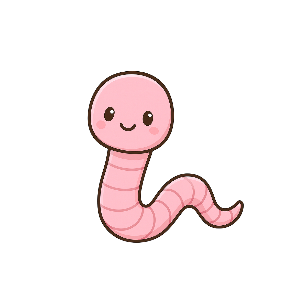 Cartoon Worm